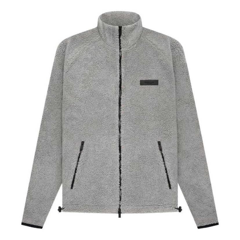 Sweater Fear of God Polar Fleece Full Zip Jacket Grå | FOG-SS22-039