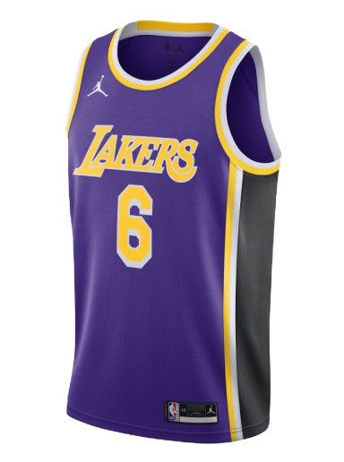 Jersey Nike Los Angeles Lakers Statement Edition 2020 Jordan NBA Swingman Jersey Lilla | CV9481-513