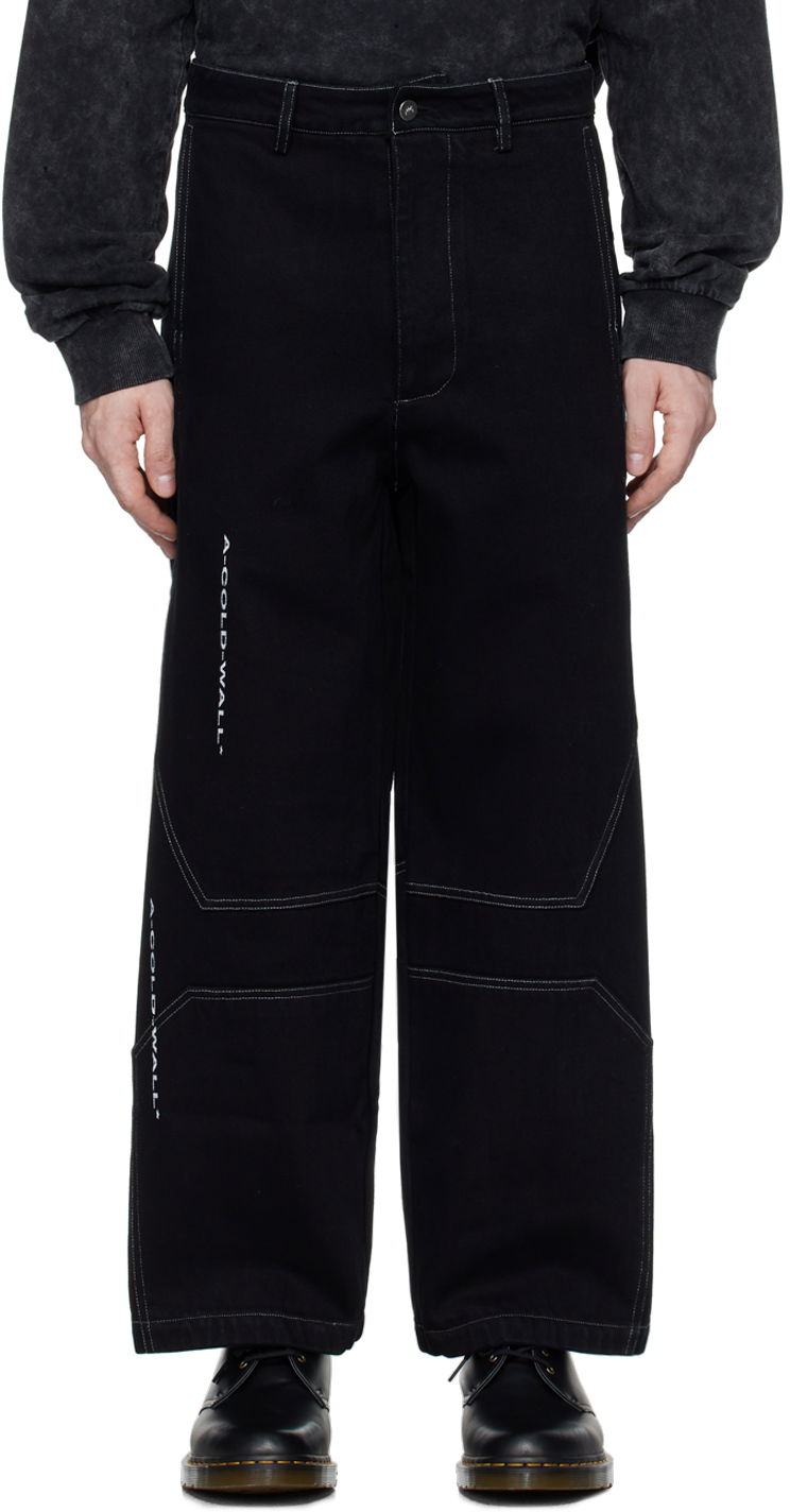 Cargo bukser A-COLD-WALL* A-COLD-WALL* Format Jeans Sort | ACWMJS042, 0