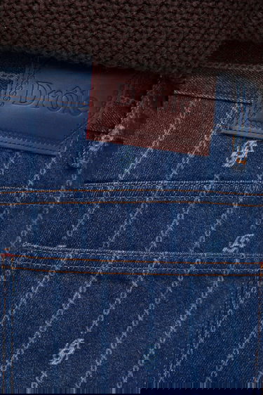 Jeans Drôle de Monsieur Drôle de Monsieur Le Jean Baggy Monogramme Jeans Blå | I.BP168.CO238, 3