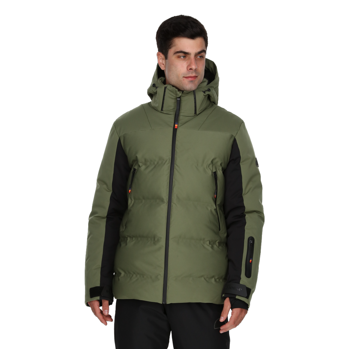 Puffer jakke Ellesse Leonardo Padded Ski Jacket Grøn | ELA243M503-62, 0