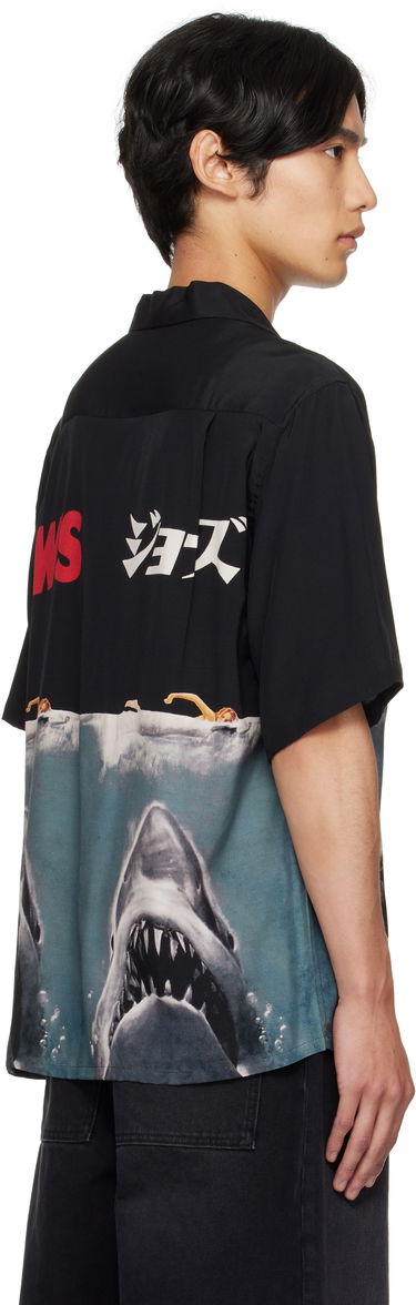 Skjorte WACKO MARIA WACKO MARIA 'Jaws' Short Sleeve Shirt Sort | JAWS-WM-HI01, 2