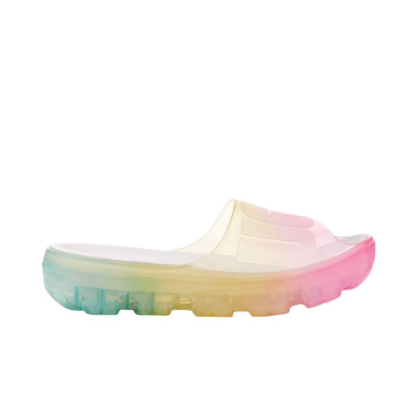 Sneakers og sko UGG Jella Clear Watercolors Slide "Rainbow Blend" W Flerfarvet | 1139750-RBND