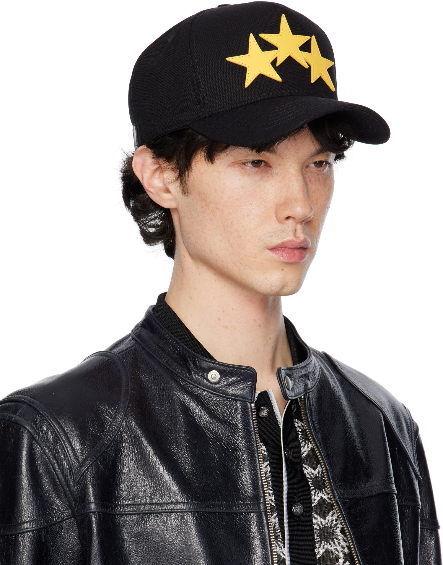 Kasket AMIRI Amiri 3 Star Canvas Cap Sort | AMHACP1051, 1