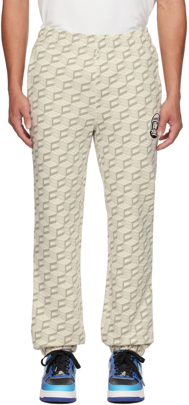 Joggingbukser BILLIONAIRE BOYS CLUB Billionaire Boys Club Printed Sweatpants Beige | B23110