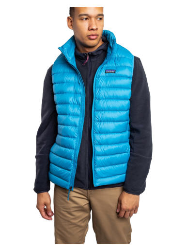 Vest Patagonia Down Sweater Vest Blå | 84623