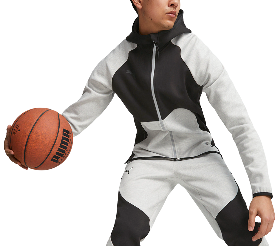 Jakke Puma Hoops Team Dime Jacket Sort | 676638-02, 0