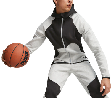 Jakke Puma Hoops Team Dime Jacket Sort | 676638-02, 0