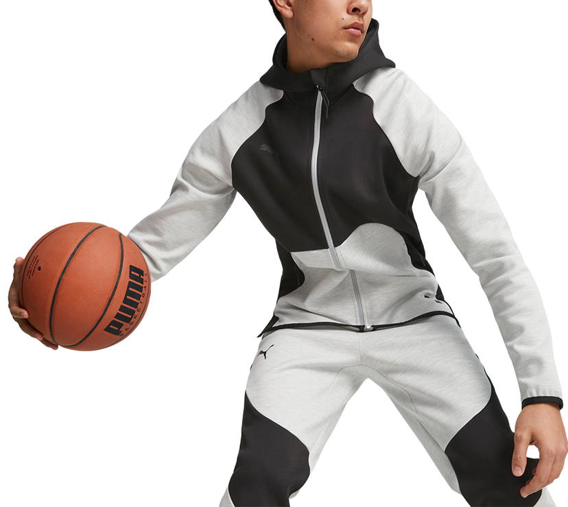 Jakke Puma Hoops Team Dime Jacket Sort | 676638-02