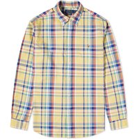 Skjorte Polo by Ralph Lauren Check Oxford Shirt Gul | 710897267007, 1