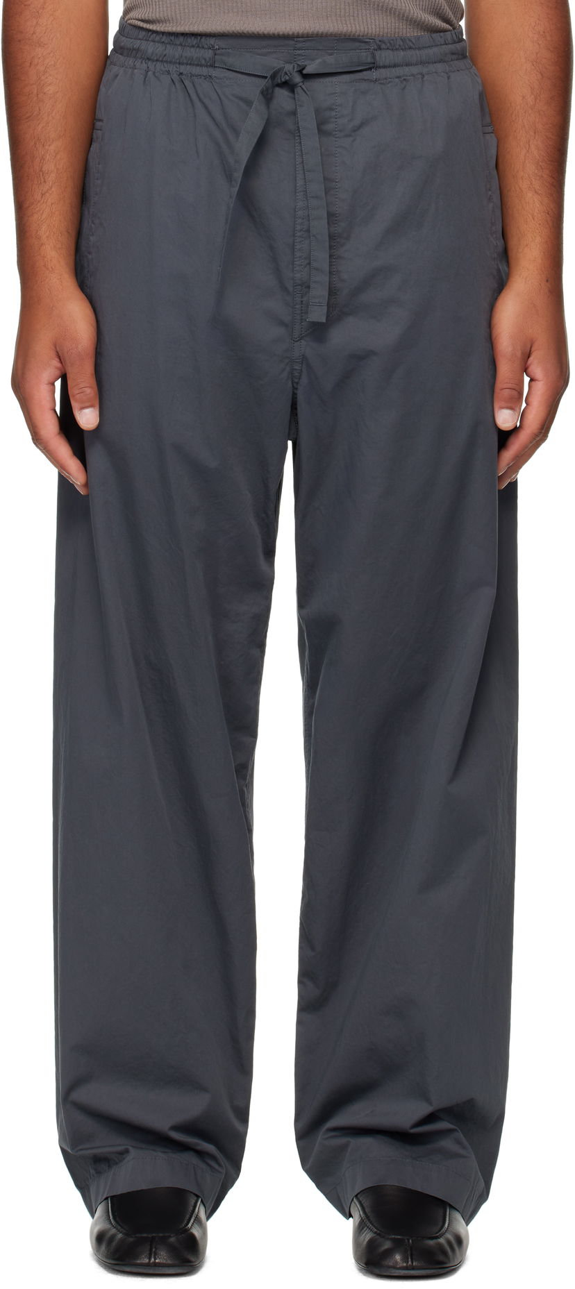 Bukser LEMAIRE Lemaire Pyjama Trousers Grå | PA1211 LF1207
