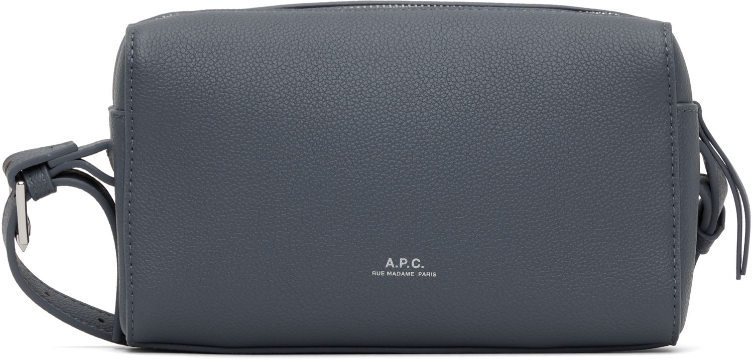 Skuldertaske A.P.C. A.P.C. Nino Camera Bag Grå | PUABO-H61821, 0