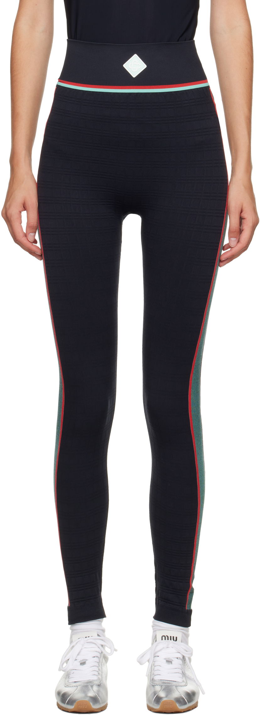Leggings Casablanca Casablanca Seamless Sport Leggings Flerfarvet | WPF25-ACT-030-01