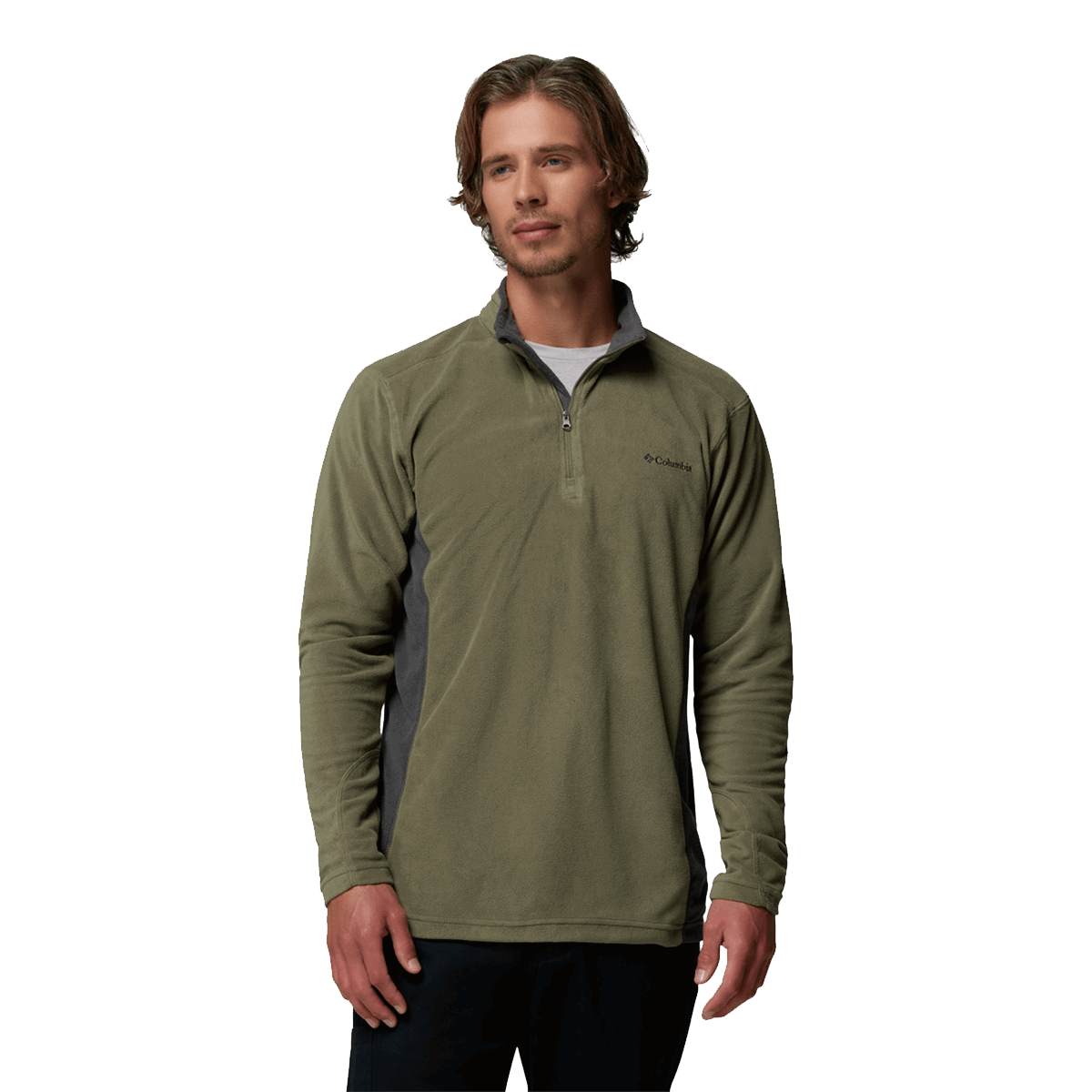 Sweatshirt Columbia Klamath Range™ II Fleece Half Zip Grøn | 1352472397, 0