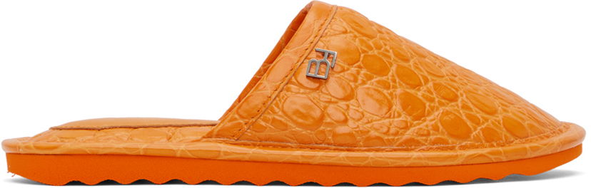 Tilbehør BY FAR BY FAR Larry Slippers Orange | 23CRLRYFORCCE