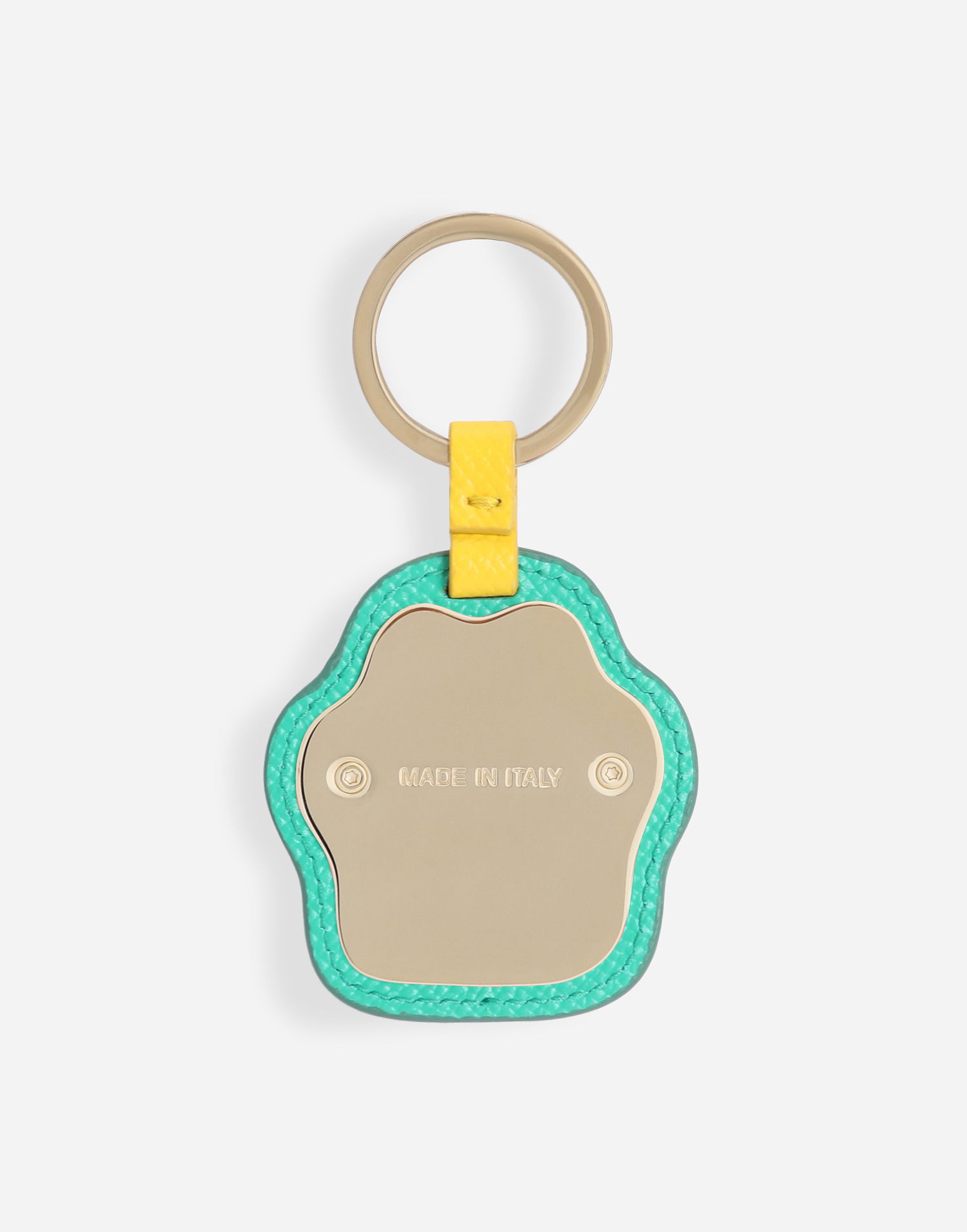 Nøgleringe Dolce & Gabbana Dolce & Gabbana Calfskin Paw Keychain Turkis | BD0019A64538H520, 1