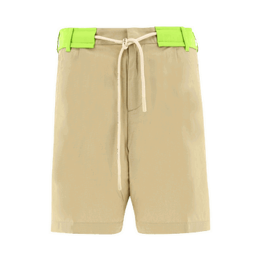 Shorts Palm Angels Track Belt Shorts Beige | PMCB041S22FAB0016159, 0