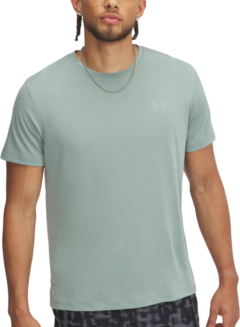 T-shirt Under Armour UA Launch Short Sleeve T-Shirt Grøn | 1382582-348