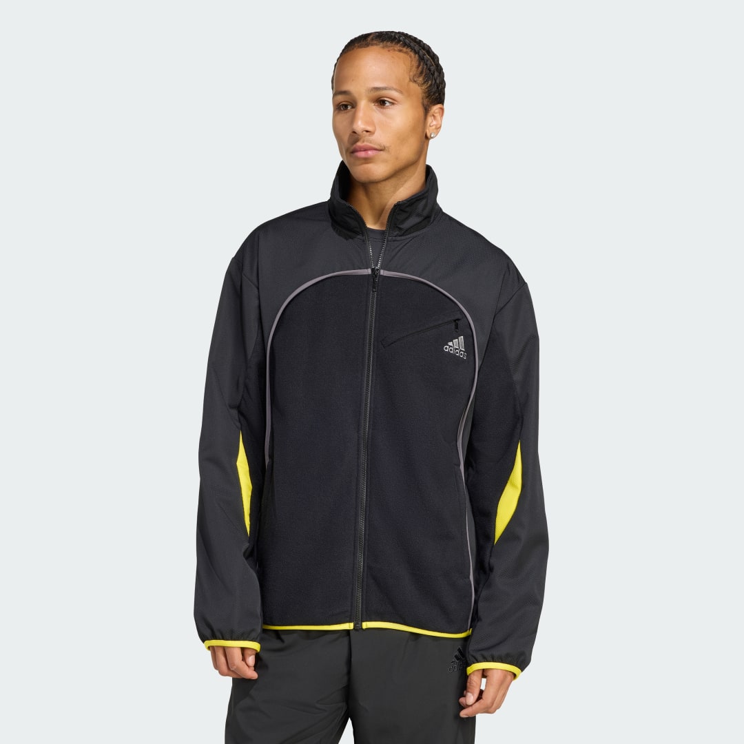 Jakke adidas Performance Polarfleece Full-Zip Jacket Sort | JX7767, 0
