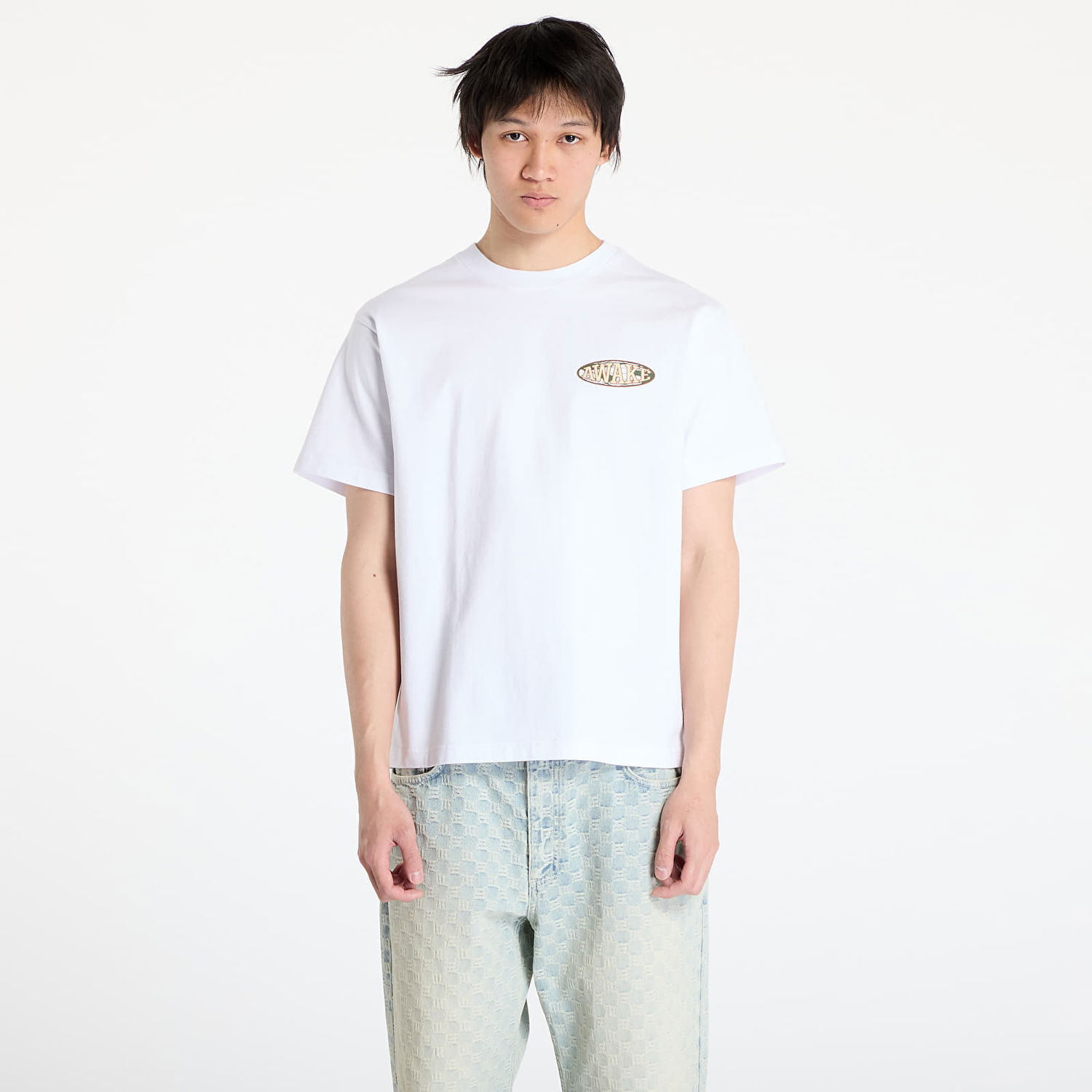 T-shirt Awake NY Awake NY Les Everyday T-Shirt Hvid | AWK-SU25-TP008-WHI, 0