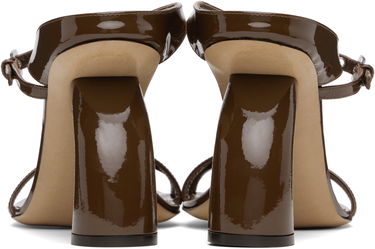 Skopleje Dries Van Noten Dries Van Noten Strappy Sculptural Heeled Sandals Brun | WS251-1623-189, 1