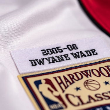 Jersey Mitchell & Ness Miami Heat Dwyane Wade Finals Jersey Hvid | AJY44169-MHE05DWAWHIT, 2