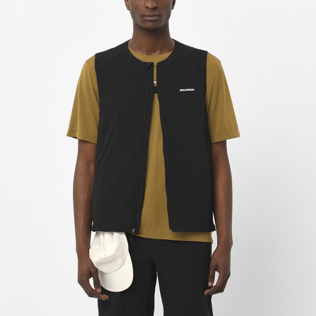 Vest Salomon Flex Hybrid Vest Sort | LC2650400, 0