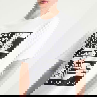 T-shirt By Parra Parra Our House Graphic T-Shirt, Size Large Hvid | 54200-WHT, 5