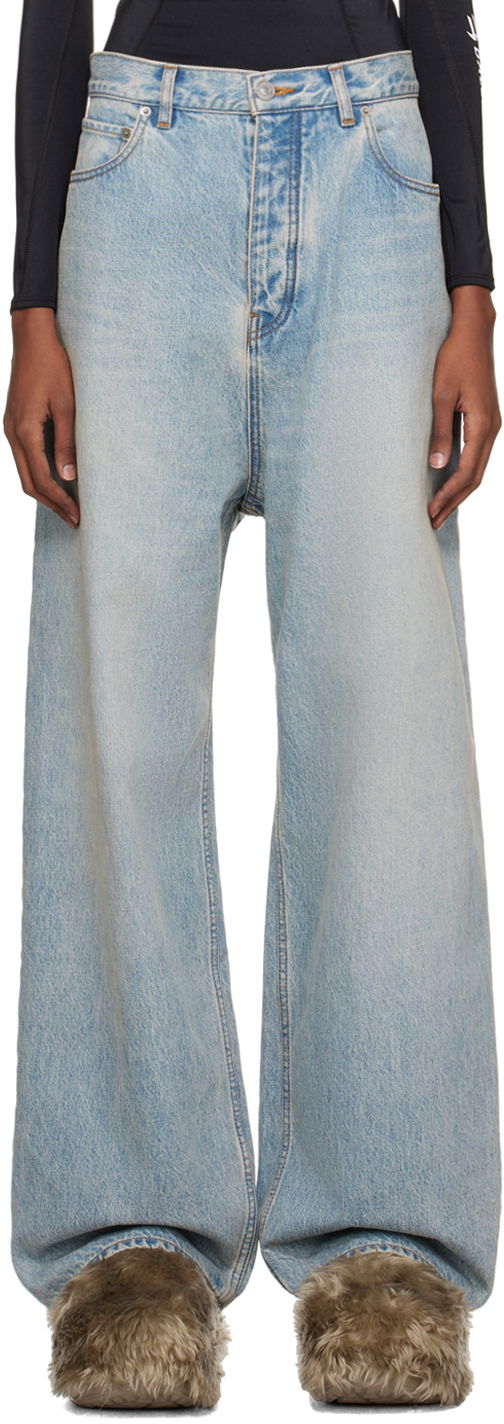 Jeans Balenciaga Baggy Jeans Blå | 773763 TJW79