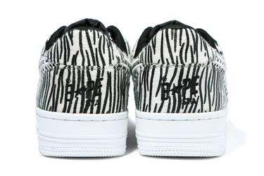 Sneakers og sko BAPE Bape Sta Low "Zebra" Sort | 1G30191005, 2