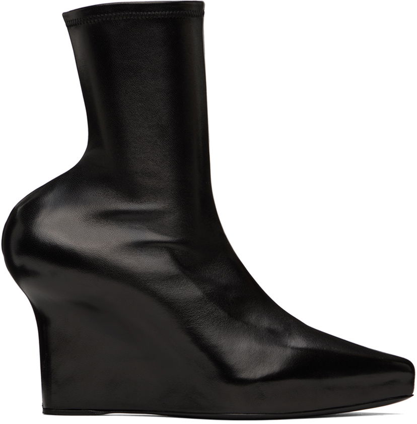 Sneakers og sko Givenchy Givenchy Wedge Ankle Boots Sort | BE603YE1J5001