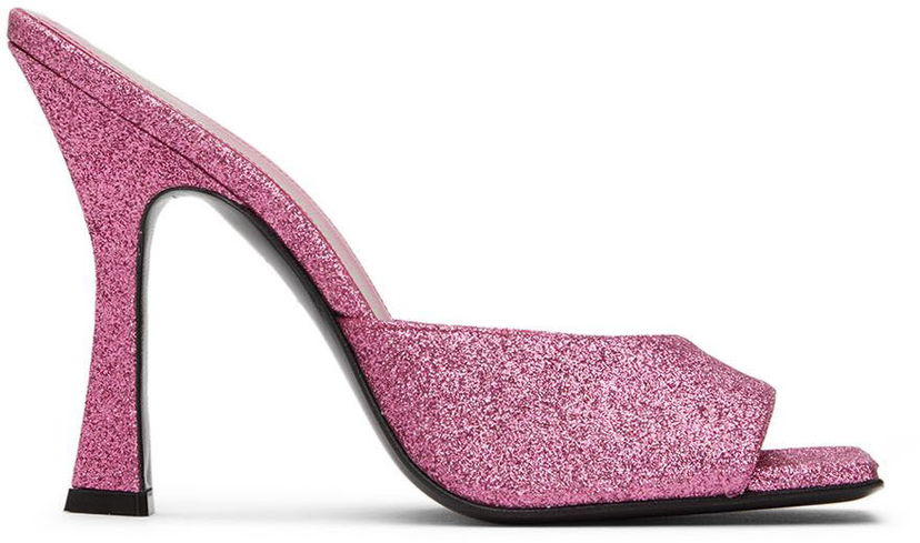 Tilbehør The Attico Attico Anais Heeled Sandals Lyserød | 227WS499 G002