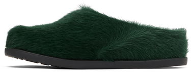 Sneakers og sko Marni Marni Fussbett Sabot Mules Grøn | 75333, 2