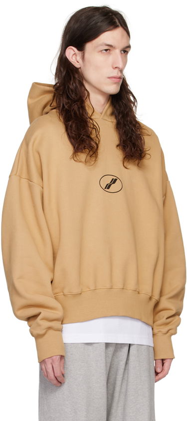 Sweatshirt We11done Center Basic Hoodie Beige | WD-TH3-22-850-U-BG, 1