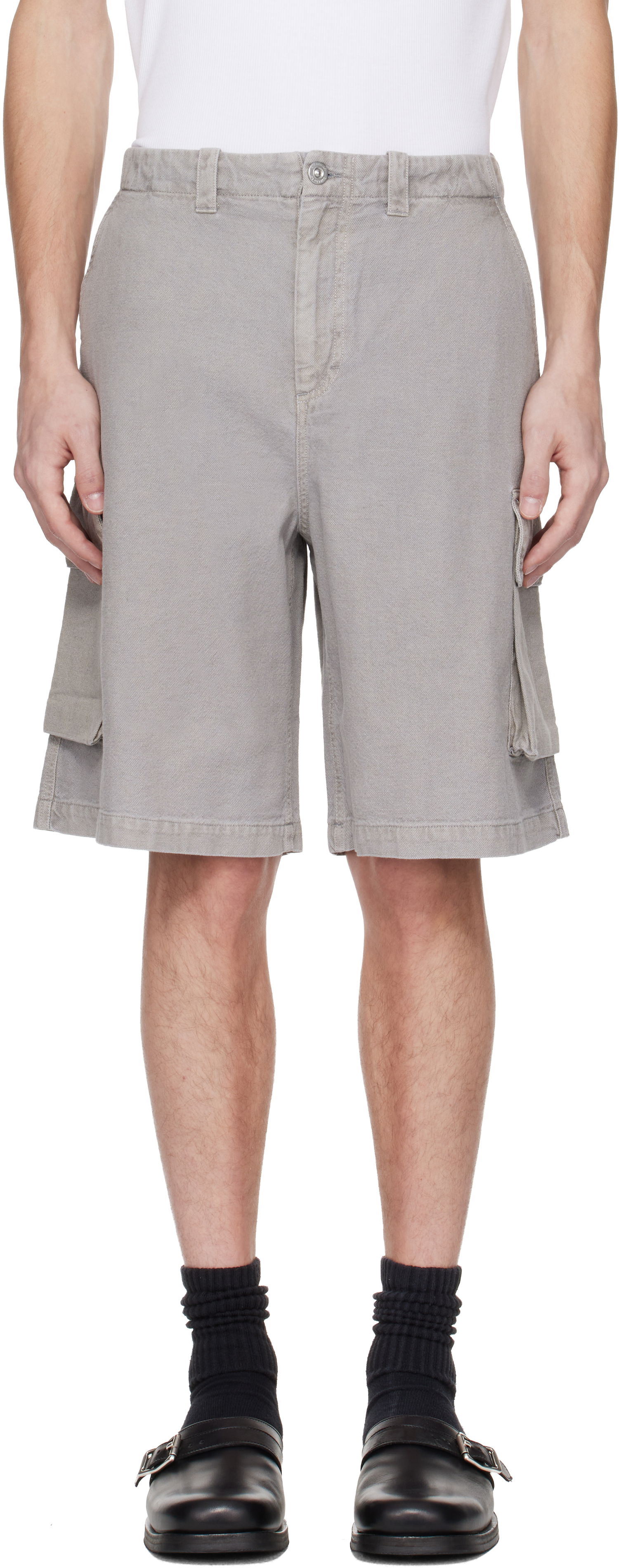 Shorts OUR LEGACY Our Legacy Mount Cargo Shorts Grå | M2254MSS, 0