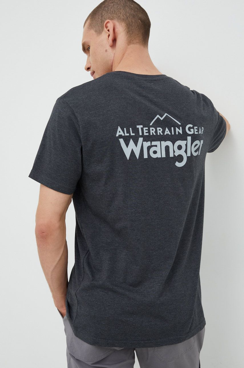 T-shirt Wrangler Atg Tee Grå | WC5EGEB00, 0