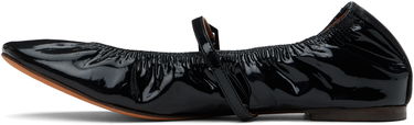 Tøj LANVIN Lanvin Mary Jane Glossy Leather Ballerinas Sort | FW-BAMB05-GLOS-H24, 2
