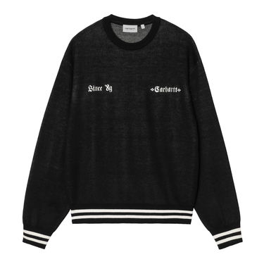 Sweater Carhartt WIP Greatest Hits Black Sweater Sort | I034389_9, 0