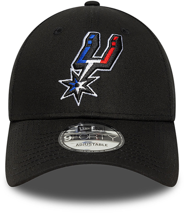 Kasket New Era New Era NBA San Antonio Spurs 9Forty Adjustable Cap Sort | 60668243-60668243, 2