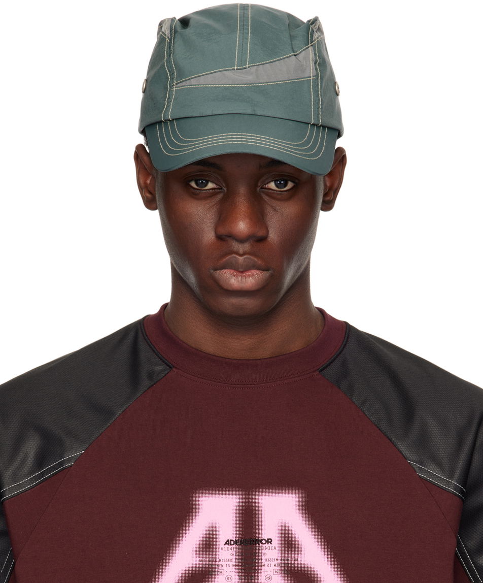 Kasket ADER ERROR Contrast Stitch Baseball Cap Grøn | BN01SSHW0202GR, 0