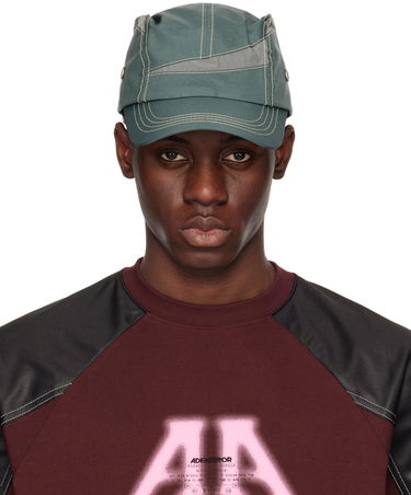 Kasket ADER ERROR Contrast Stitch Baseball Cap Grøn | BN01SSHW0202GR, 0