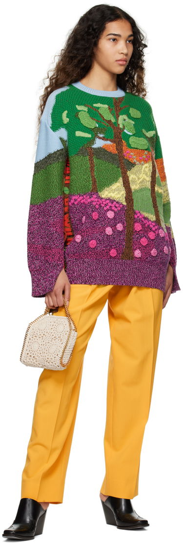 Sweater Stella McCartney Tree Of Life Knit Sweater Flerfarvet | 6K03373S2384, 3