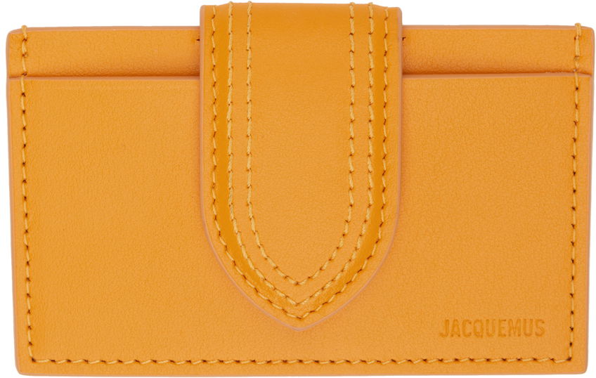 Tegnebog Jacquemus 'Le Porte Carte Bambino' Card Holder Orange | 23H233SL122-3060, 0