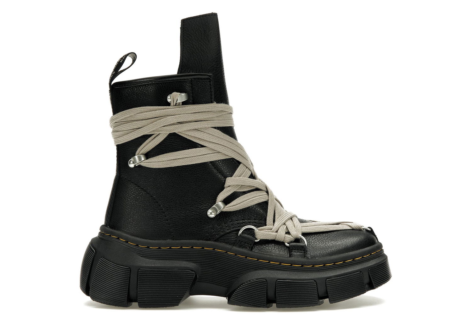 Sneakers og sko Dr. Martens 1460 DMXL Mega Lace Boot Rick Owens Black Sort | 31752001 /DM01D7809 2001 09 / DW01D7809 2001 09, 0