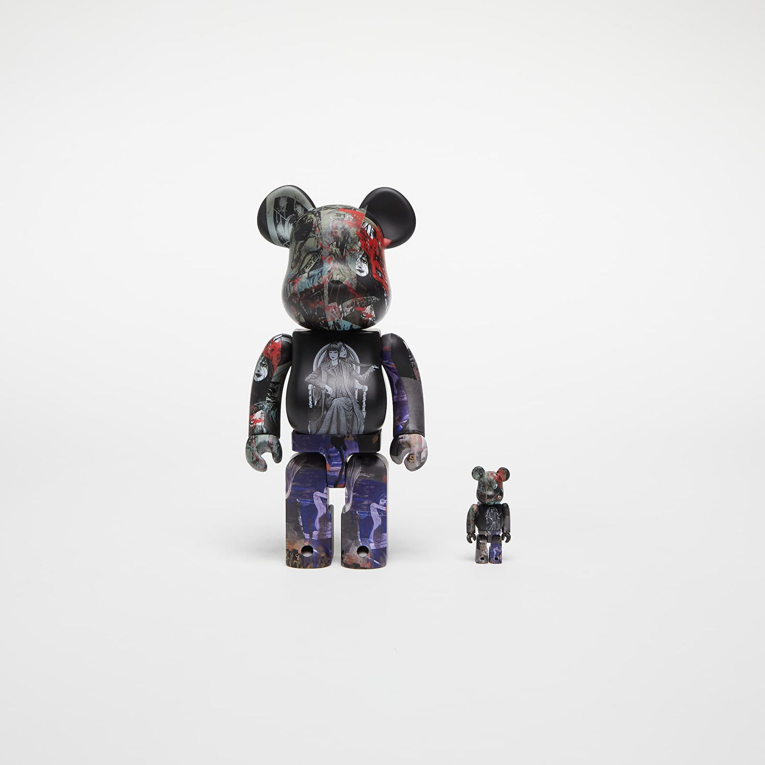 Collectible Medicom Toy S’YTE × Junji Ito TOMIE BE@RBRICK 100% & 400% Flerfarvet | MT_0032, 0