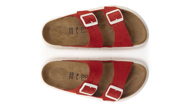 Sneakers og sko Birkenstock Papillio Arizona Chunky LEVE Rød | 1024941, 5