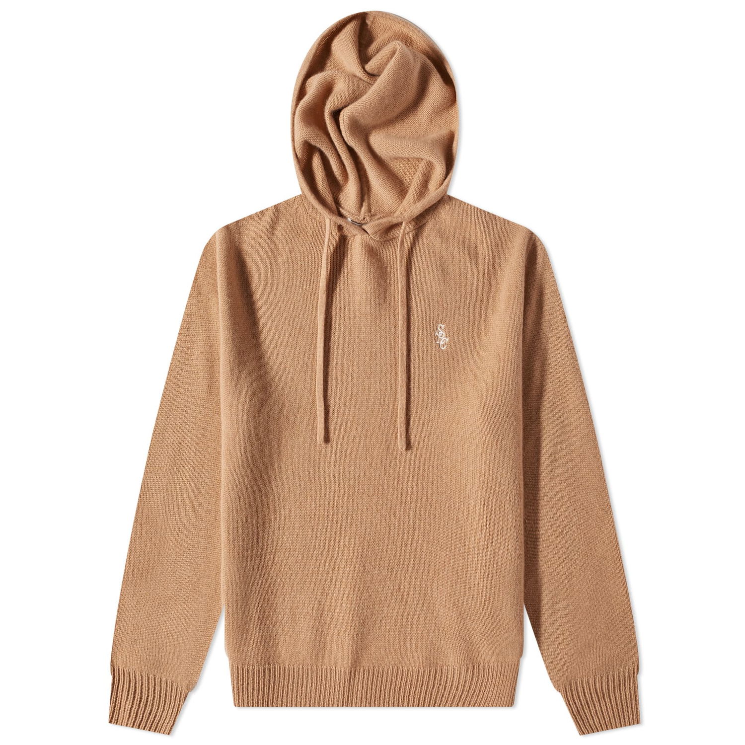Sweatshirt Sporty & Rich Iman Cashmere Hoody Beige | HO731CA, 0