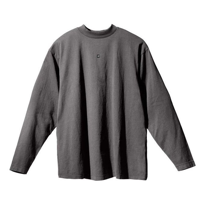 T-shirt GAP Yeezy Gap Logo Longsleeve T-Shirt Grå | YEEZY-SS22-088, 0