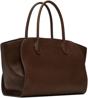 Mulepose The Row The Row Marlo 12 Leather Tote Brun | W1802-L72, 1
