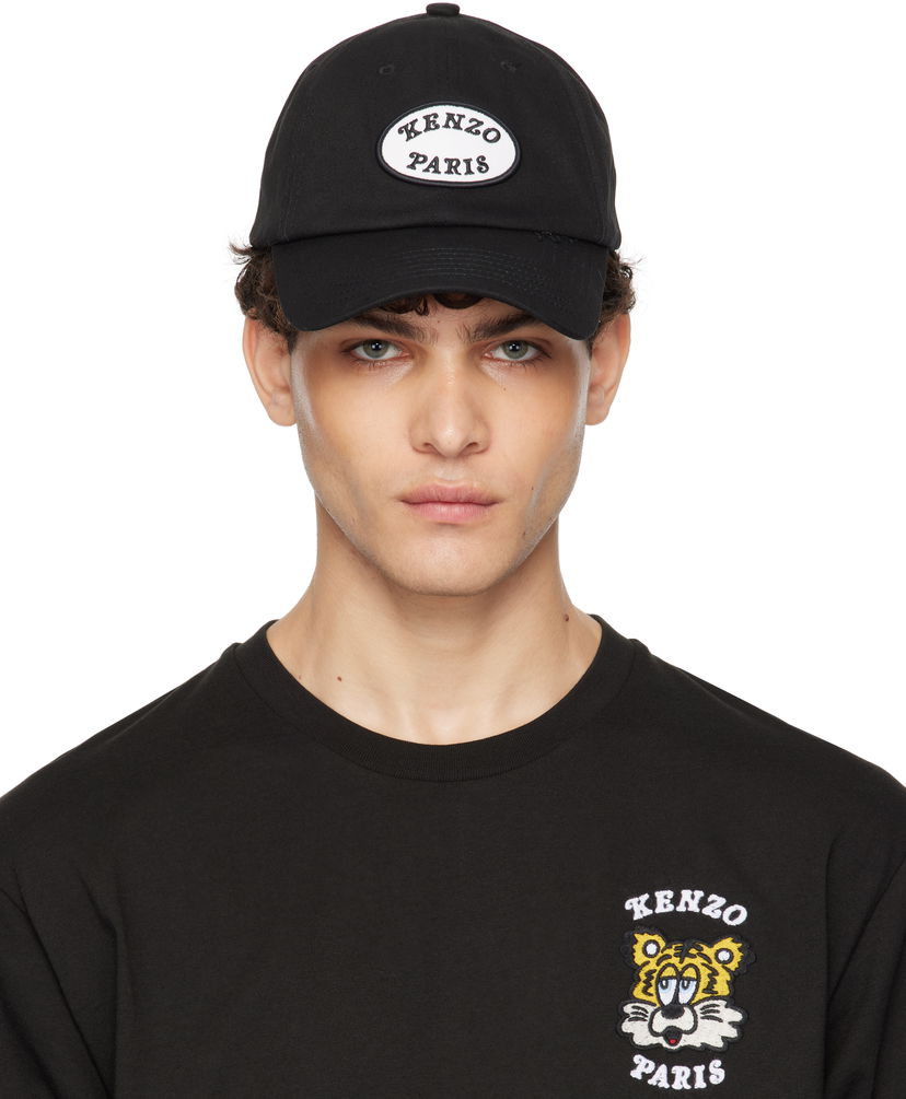 Kasket KENZO VERDY Edition Embroidered Cap Sort | FF58AC521F48